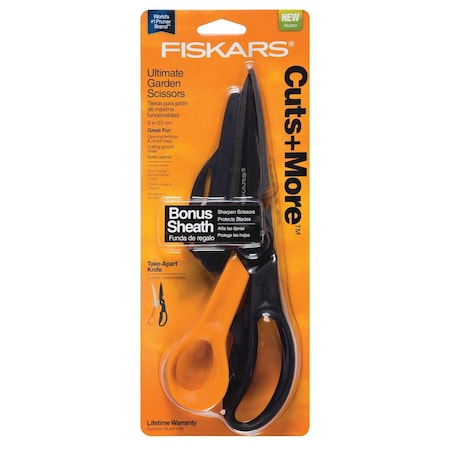 Sunbelt FISKARS-CUTS MORE SCISSORS 4.25" x1.62" x11" A-B11005710